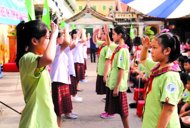 全國上千萬學生喜迎新學年 ảnh 4