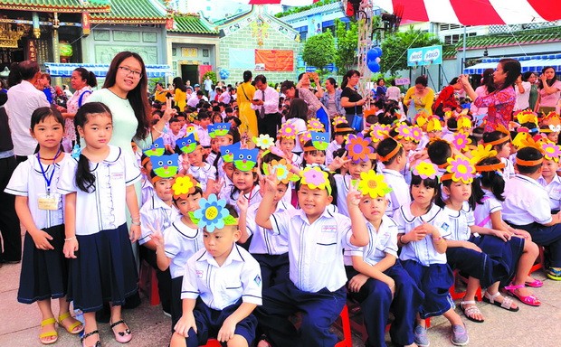 全國上千萬學生喜迎新學年 ảnh 1