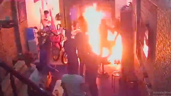 事發現場。（圖源：視頻截圖）