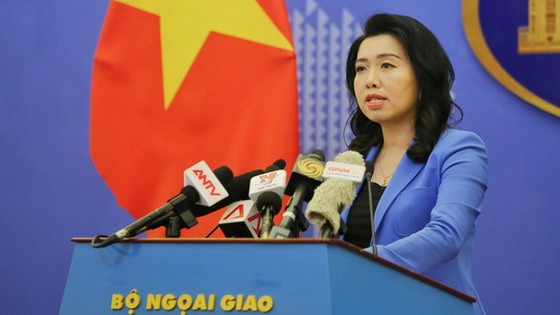 越南外交部發言人黎氏秋姮。（圖源：外交部）