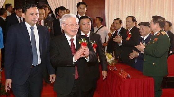 總書記、國家主席阮富仲出席儀式。（圖源：越通社）