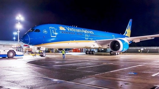 越航今(23)日將從河內、本市、峴港市飛往日本大阪市的航班延誤35分鐘至兩個小時。（示意圖源：莊儷）