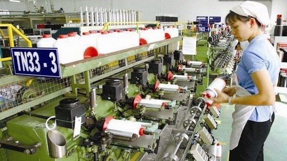 國有企業 Vinatex 已成功實行股份制。（圖源：明玉）