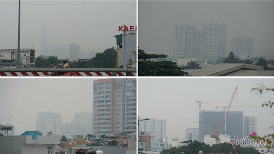 目前本市空氣污染情況與對人的健康影響程度達109分，這是對人體健康危害敲響警鐘。（圖源：Vietnamnet）