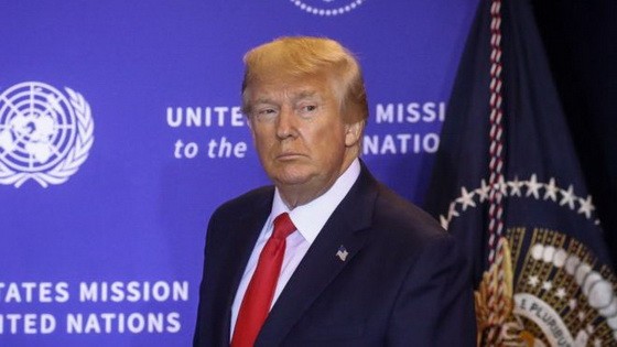 美國總統特朗普。（圖源：互聯網）