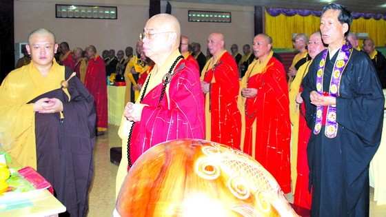 護國祈福冥陽兩利水陸法會現場一瞥。