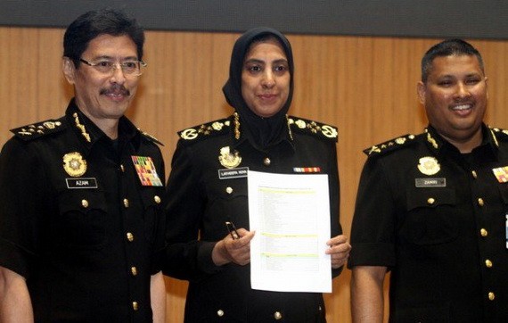 大馬反貪污委員會主席拉蒂法（中）指出，涉及者有兩周時間歸還所收到的款項。（圖源：e南洋）