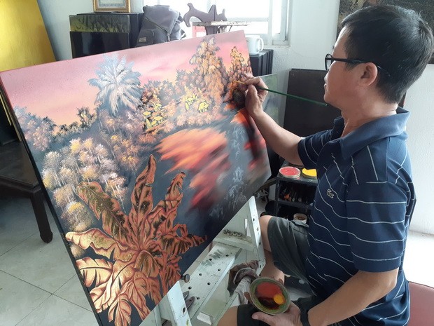 平陽省致力發展磨漆業 ảnh 1