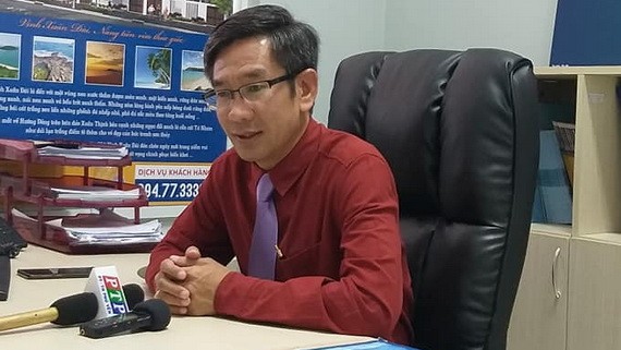 西貢越龍股份公司總經理阮春珠。（圖源：田升）