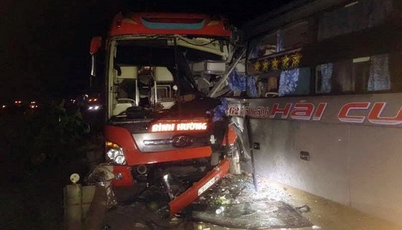 事故現場。（圖源：VTC News）