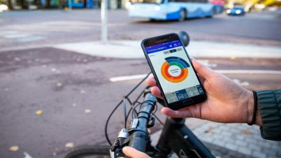 成為用戶後，相關部門將根據實際情況為其製定個人出行碳排放預算，配合這款手機應用程序的使用。（圖源：互聯網）