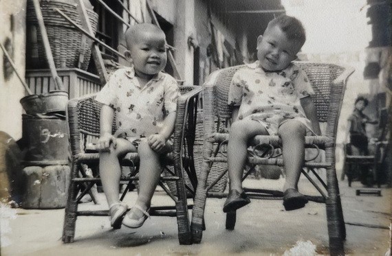 上世紀60年代堤岸的一個華人社區。