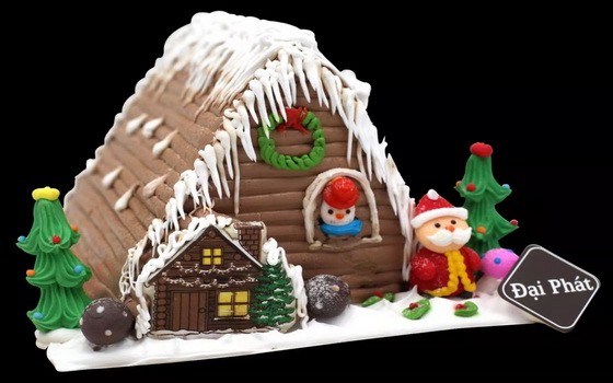 大發餅家的新款聖誕蛋糕。