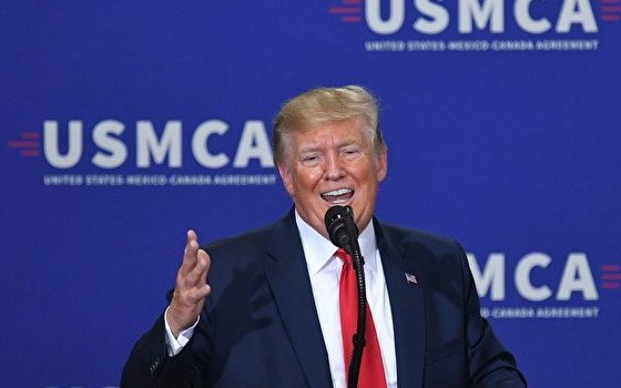 美國總統特朗普。（圖源：AFP）