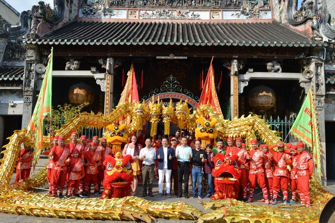 仁義堂進廟叩拜開光點睛 ảnh 1