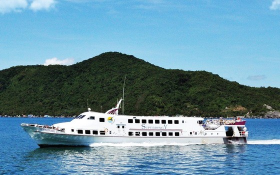 富國-南遊高速船航線於昨(14)日正式開通。（圖源：Superdong）