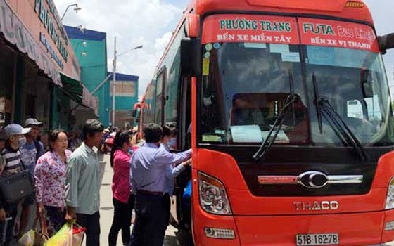 自今(15)日起，芳莊客車股份公司(FUTA Buslines)正式出售2020 庚子年春運車票。（示意圖源：互聯網）