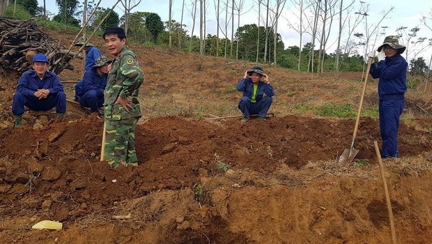 築路發現兩具烈士骸骨 ảnh 1