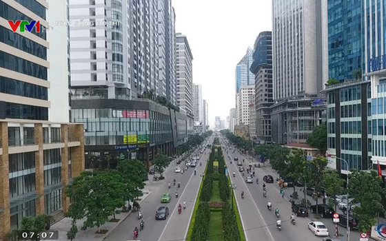 河內地價最高每平米近 1.88 億元。（示意圖源：VTV）