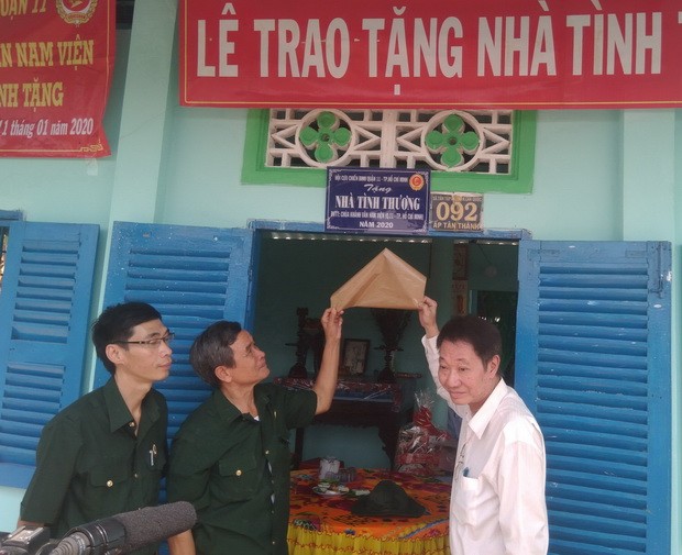 慶雲南院捐贈兩間溫情屋 ảnh 1