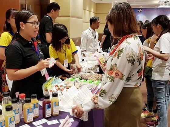 台商與Circle K便利店的代表交流。