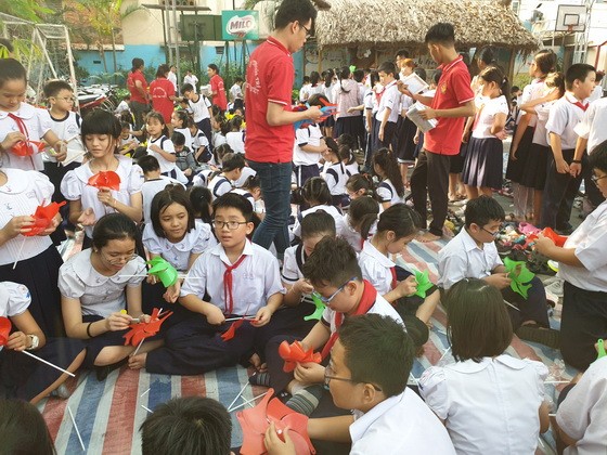 明道小學舉辦的“春回大地”民間遊戲盛會一瞥。