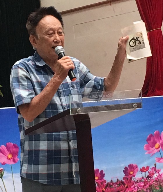 已屆80高齡的陸進義老師。