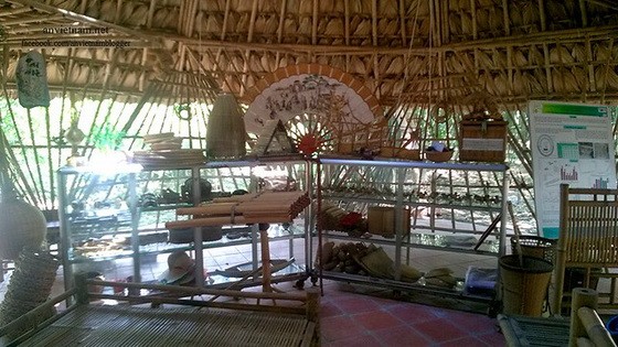 製自竹子的各種手工藝品。