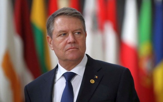 羅馬尼亞總統克勞斯‧約翰尼斯。（圖源：互聯網）