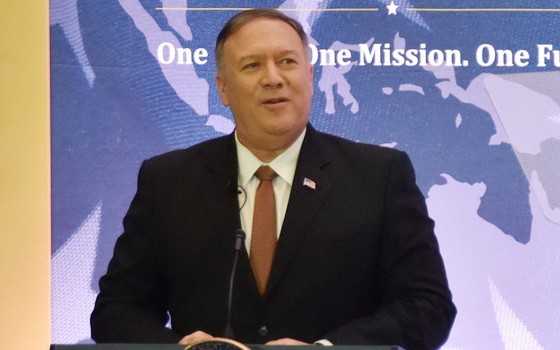 美國國務卿蓬佩奧。（圖源：互聯網）