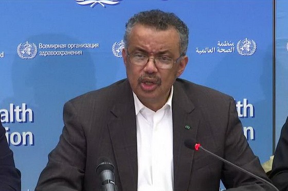 世衛組織總幹事譚德賽。（圖源：EPA）