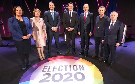 出口民調顯示愛爾蘭大選三黨鼎立 料將組聯合政府。（圖源：互聯網）