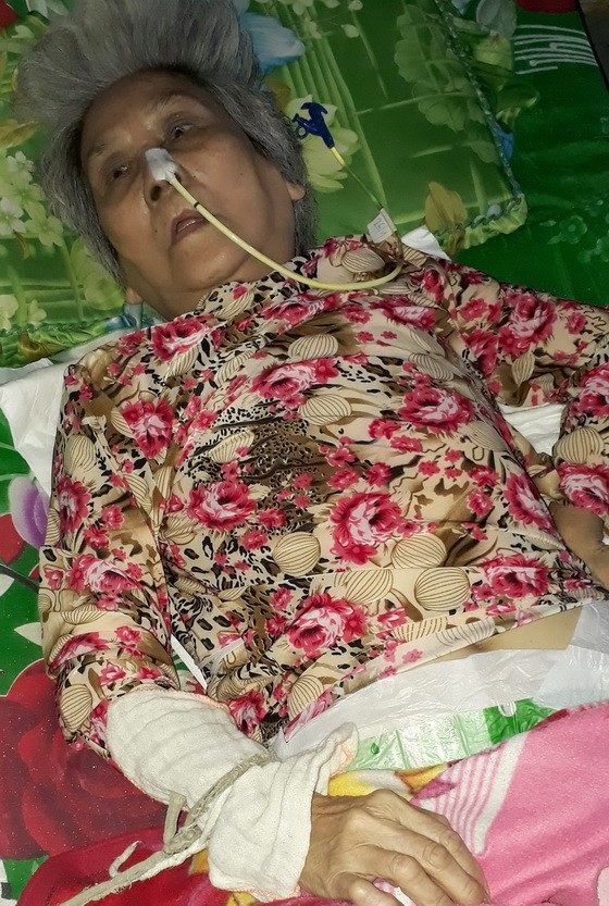 余妹因無錢納院費已接回家療養。