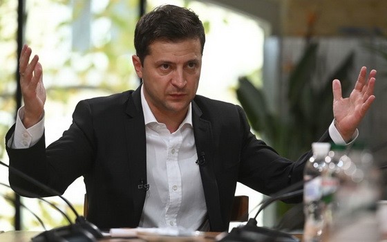 烏克蘭總統澤倫斯基。（圖源：AFP）