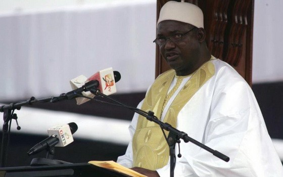 岡比亞總統阿達馬‧巴羅。（圖源：新華社）