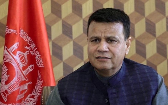 阿富汗議會下院議長拉赫曼尼。（圖源：推特）
