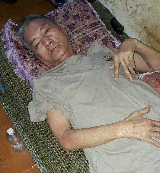 林成心癱瘓在床，已不能說話。