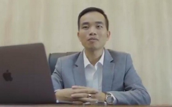 涉嫌“詐騙侵吞財產”犯罪嫌疑人陳文會。（圖源：秋莊）