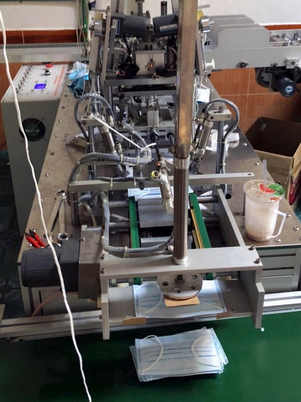 同奈省一無證口罩生產廠被查處 ảnh 1