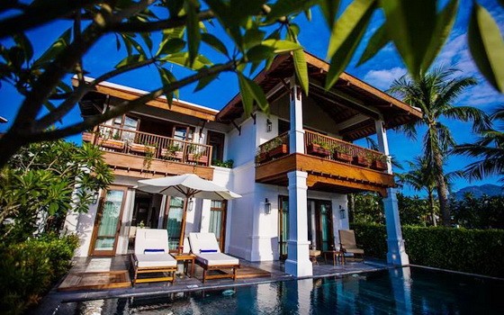 圖為 Family Hill Villa別墅區一瞥。（圖源：The Anam）