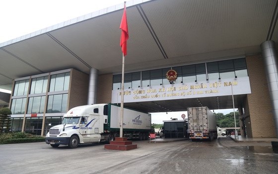 老街省口岸貿易活躍起來。（圖源：老街報）