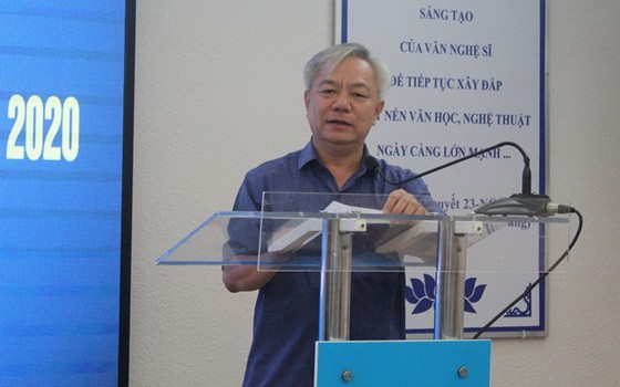 市委宣教處副主任楊世忠在會上致詞。（圖源：清河）