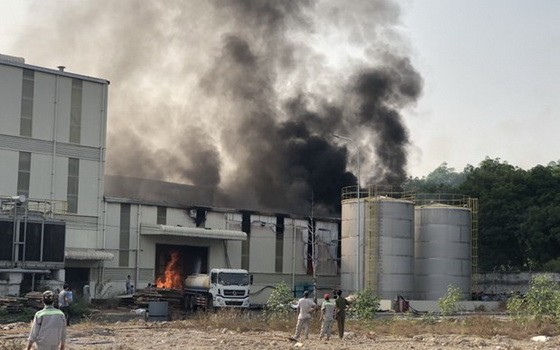 火警現場。（圖源：越通社）