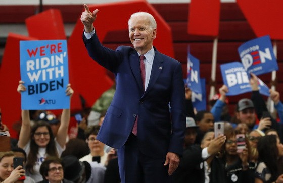 美國民主黨總統候選人、前副總統拜登。（圖源：AP）