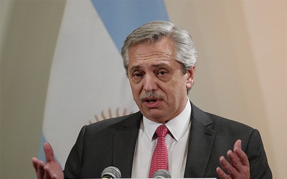 阿根廷當選總統阿爾韋托‧費爾南德斯。（圖源：互聯網）