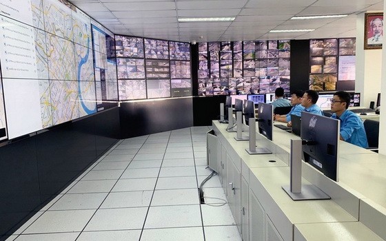 圖為都市交通調度管理中心。（圖源：交通報）