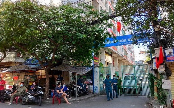 被隔離的和平公寓。（圖源：紅箴）