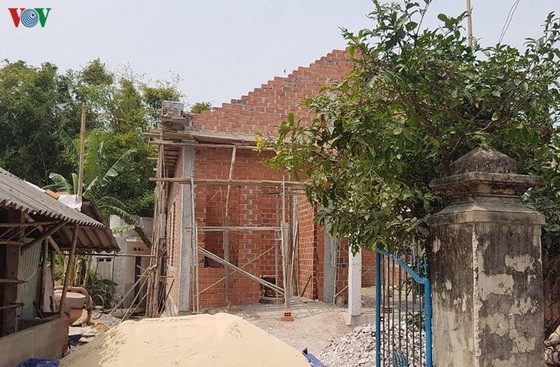 事發的建築工程。（圖源：VOV）