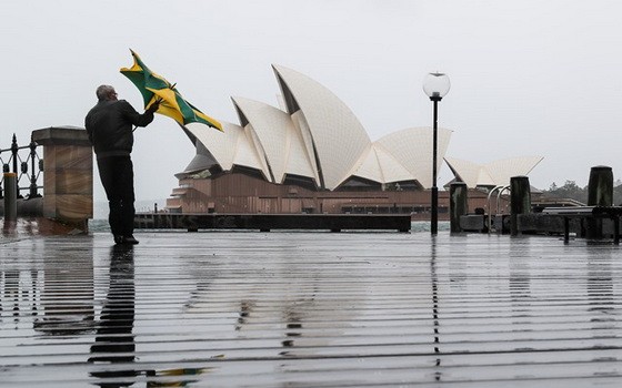 澳大利亞政府22日宣佈，將出台總額為661億澳元的新一輪經濟刺激措施以應對新冠肺炎疫情影響。（圖源：新華社）