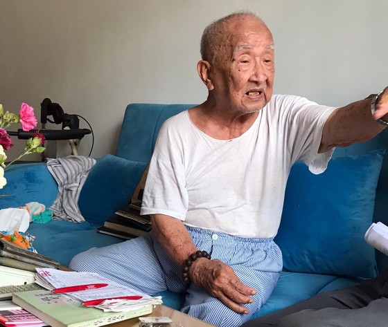 華人革命老前輩韓阿輝。